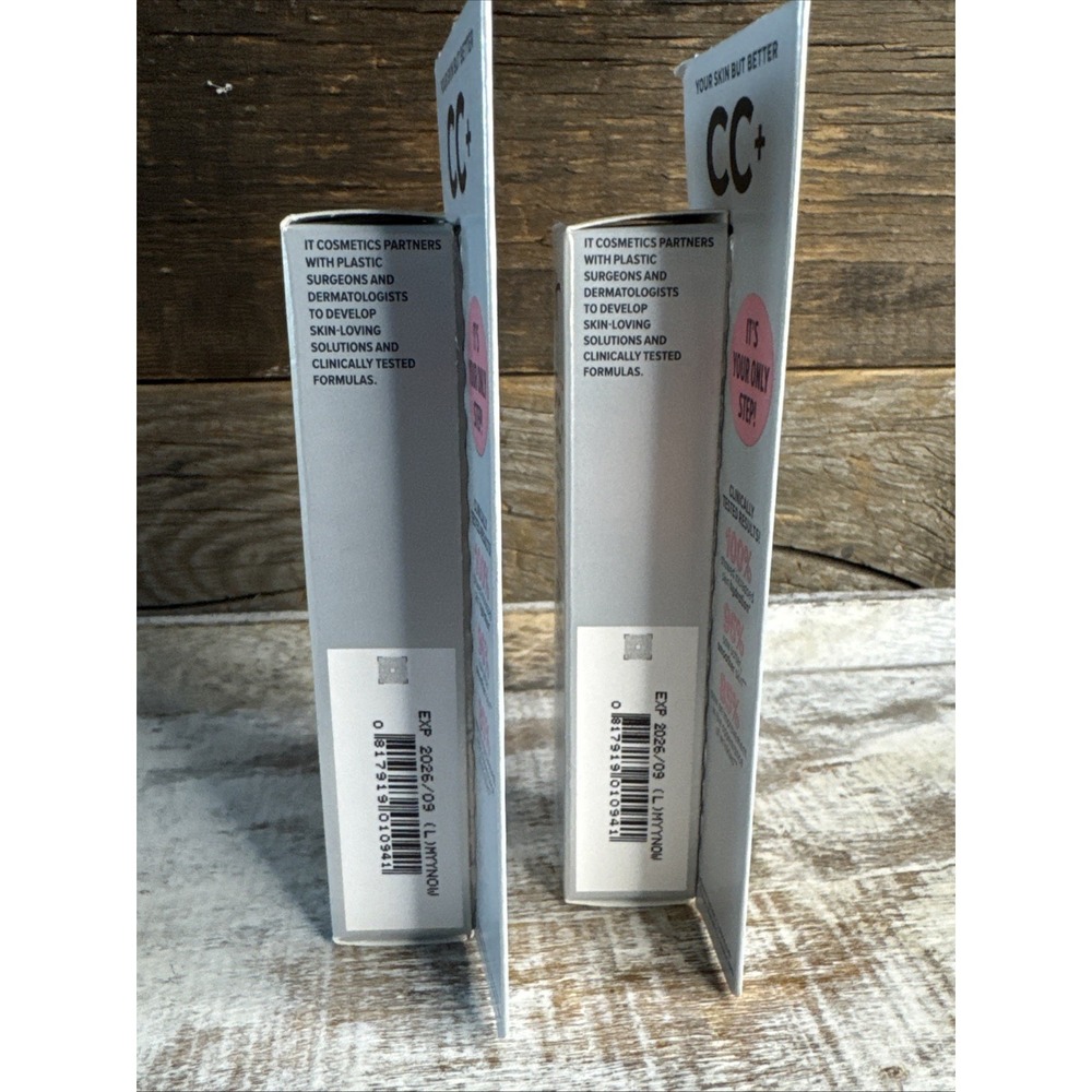 IT Cosmetics CC Cream Light 12ml - Set of 2 | MSRP = $38 - Picture 3 of 7